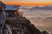 Das Reichenhaller Haus am Hochstaufen. • © DAV, Rudolf Schicht (foto-baumann-schicht@gmx.de)